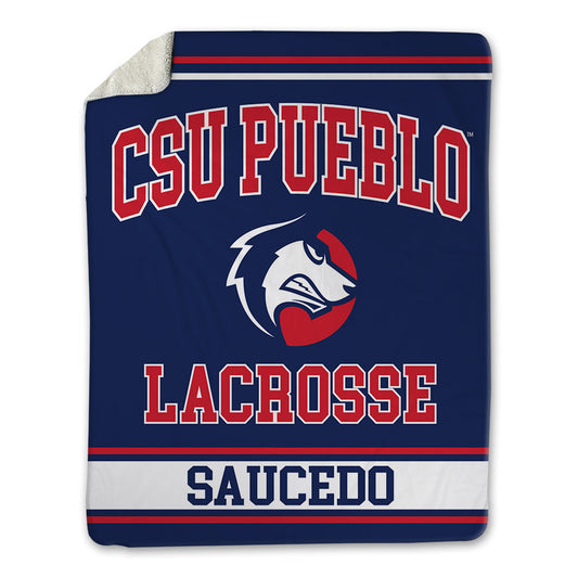 CSU Pueblo - NCAA Women's Lacrosse : Maelynn Saucedo - Blanket-0