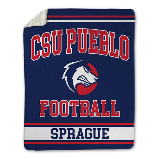 CSU Pueblo - NCAA Football : Miles Sprague - Blanket-0