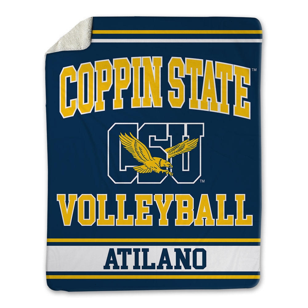 Coppin State - NCAA Women's Volleyball : Cherisse Atilano - Blanket-1