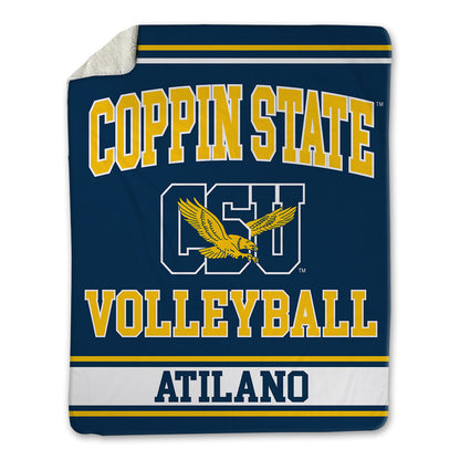 Coppin State - NCAA Women's Volleyball : Cherisse Atilano - Blanket-1