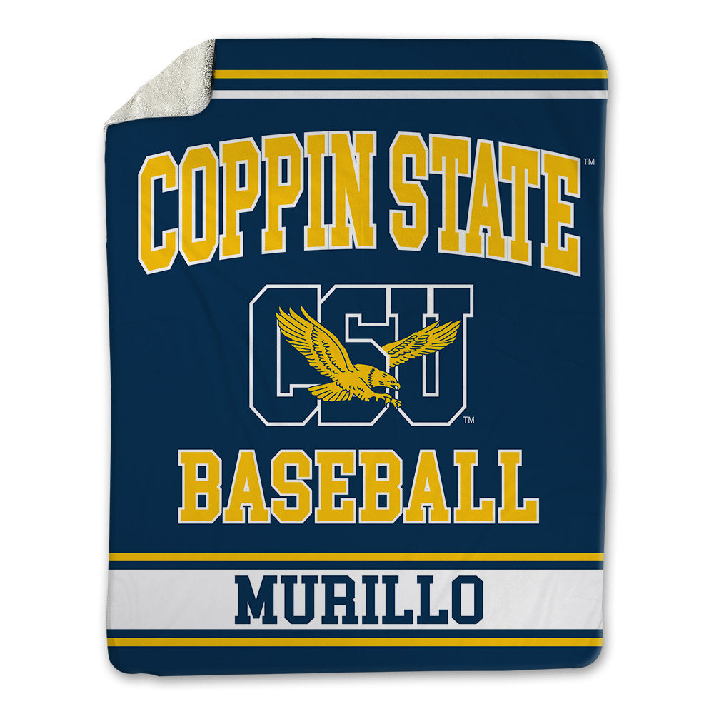 Coppin State - NCAA Baseball : Agustin Murillo - Blanket-0