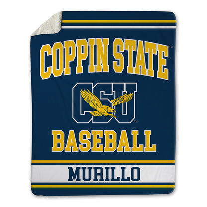 Coppin State - NCAA Baseball : Agustin Murillo - Blanket-0