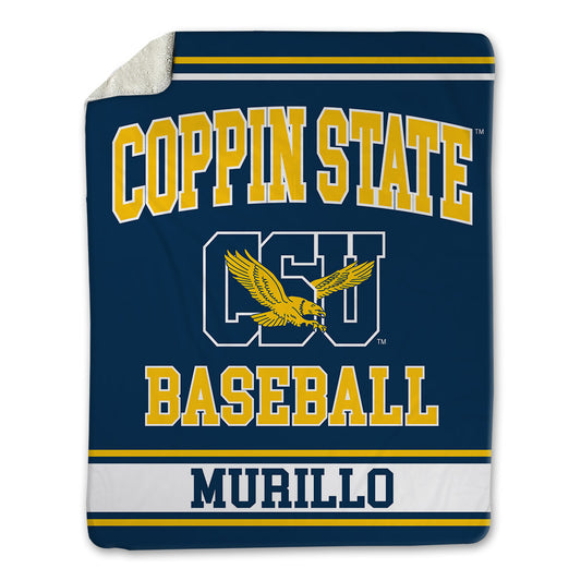 Coppin State - NCAA Baseball : Agustin Murillo - Blanket-0