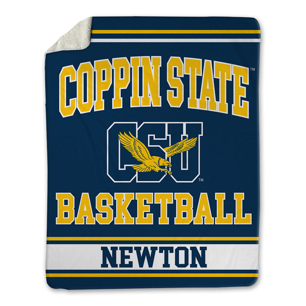 Coppin State - NCAA Women's Basketball : Seimone Newton - Blanket-0