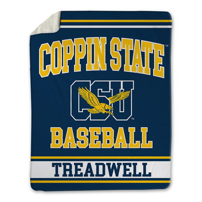 Coppin State - NCAA Baseball : Jordan Treadwell - Blanket-1