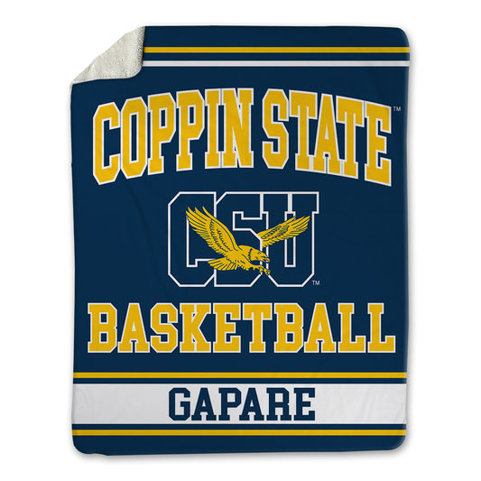 Coppin State - NCAA Men's Basketball : Tafara Gapare - Blanket-0