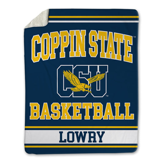 Coppin State - NCAA Women's Basketball : Mickelle Lowry - Blanket-0
