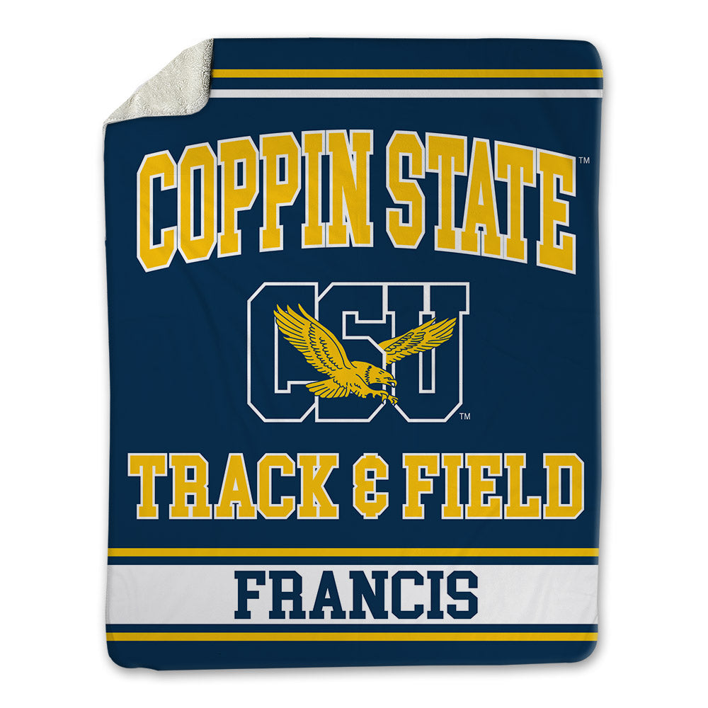 Coppin State - NCAA Men's Track & Field : Asa Francis - Blanket-1