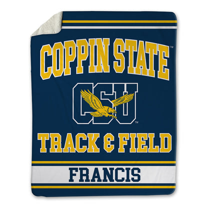 Coppin State - NCAA Men's Track & Field : Asa Francis - Blanket-1