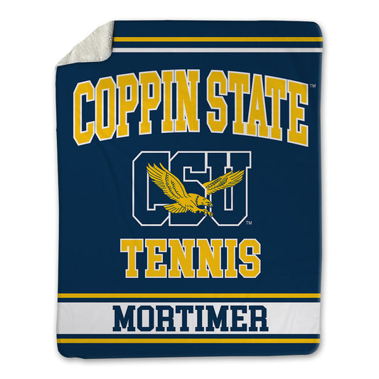 Coppin State - NCAA Men's Tennis : Dentry Mortimer - Blanket-0