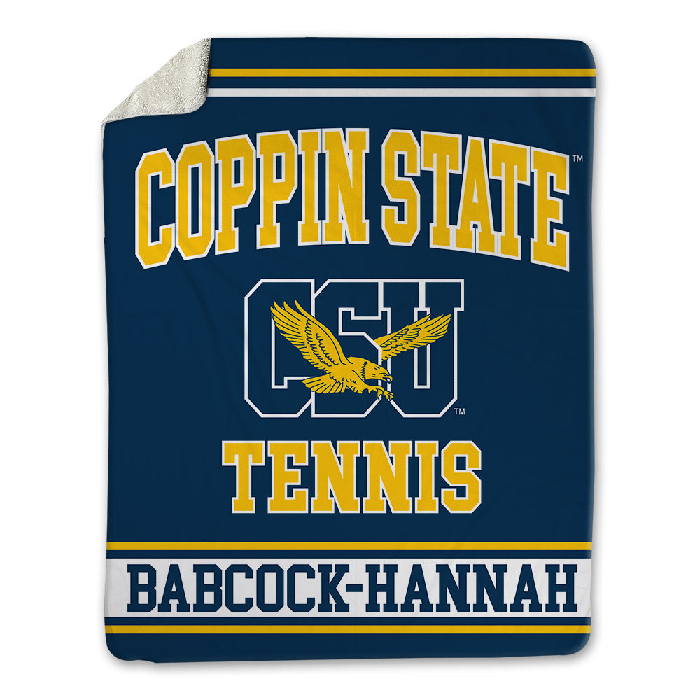 Coppin State - NCAA Women's Tennis : Brandy Alexis Babcock-Hannah - Blanket-1