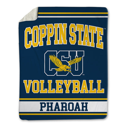 Coppin State - NCAA Women's Volleyball : Ayanna Pharoah - Blanket-0