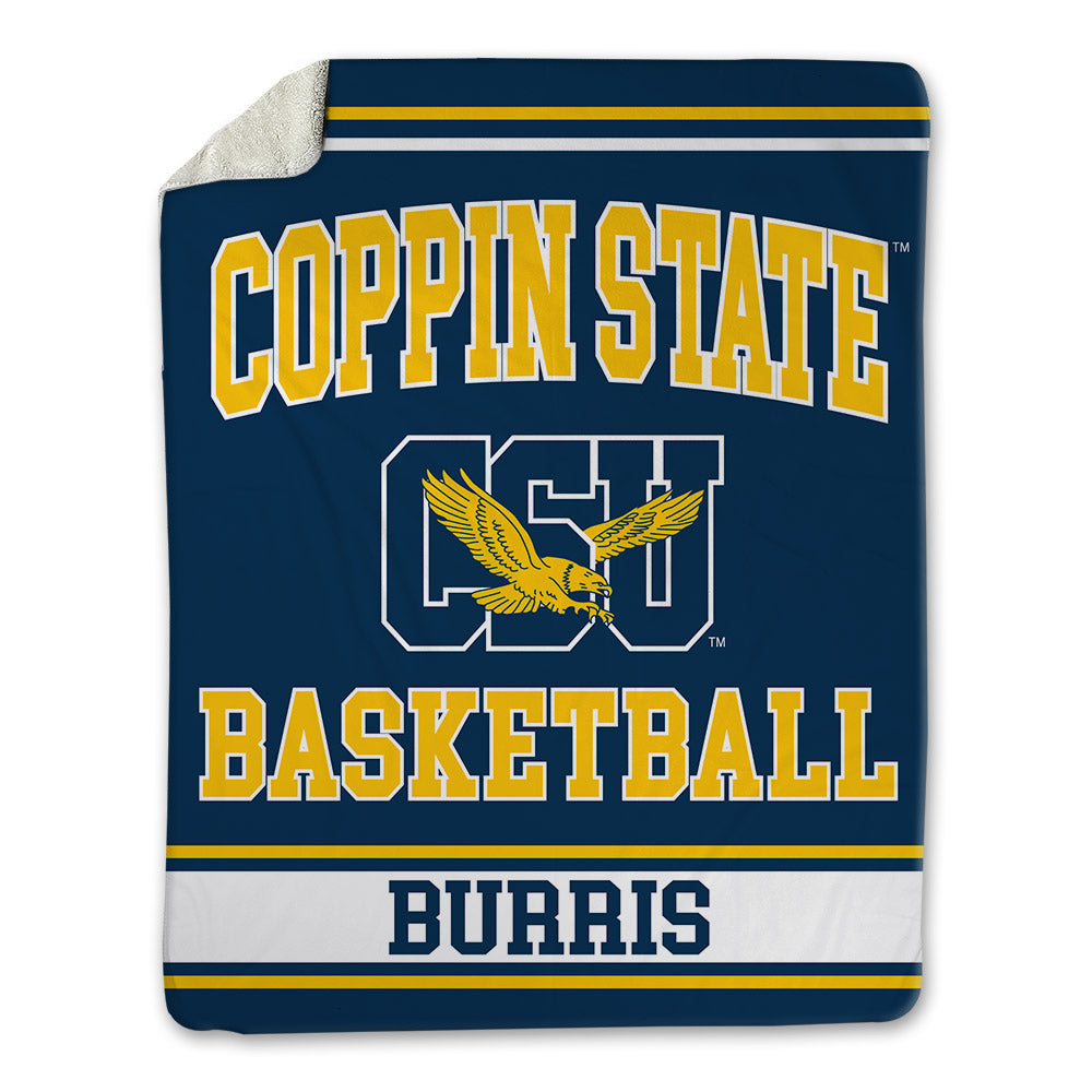 Coppin State - NCAA Women's Basketball : Sydney Burris - Blanket-0