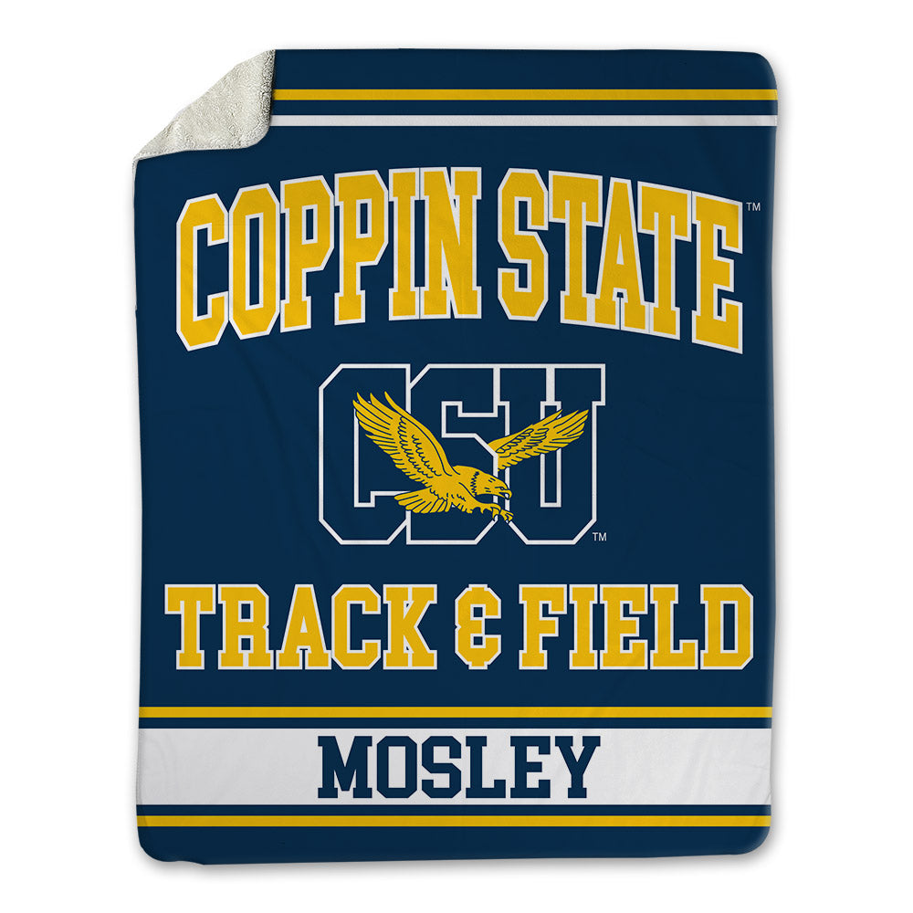 Coppin State - NCAA Men's Track & Field : Taylor Mosley - Blanket-0