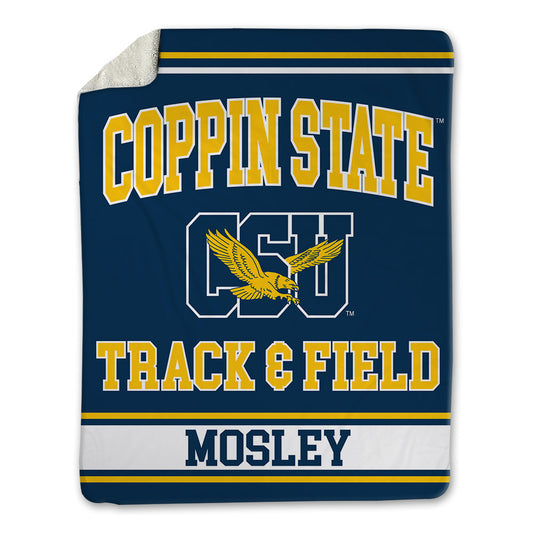 Coppin State - NCAA Men's Track & Field : Taylor Mosley - Blanket-0