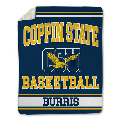 Coppin State - NCAA Women's Basketball : Sydney Burris - Blanket-1