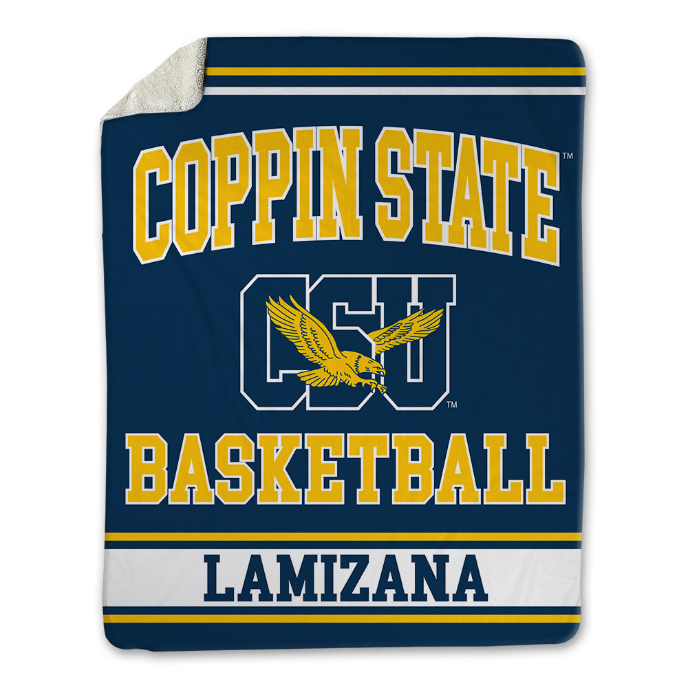 Coppin State - NCAA Men's Basketball : Nelson Lamizana - Blanket-1
