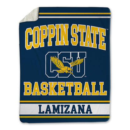 Coppin State - NCAA Men's Basketball : Nelson Lamizana - Blanket-1