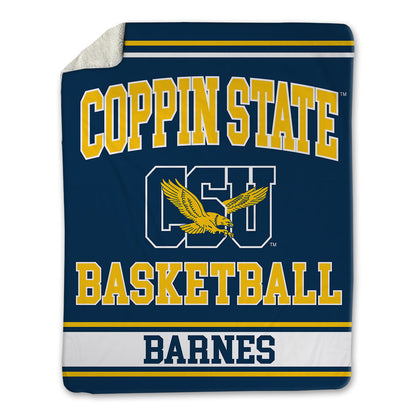 Coppin State - NCAA Women's Basketball : Skylar Barnes - Blanket-1