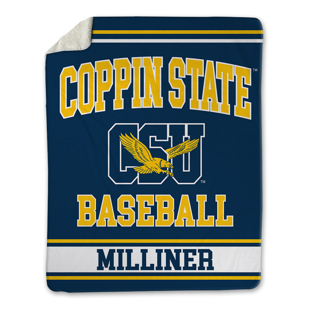 Coppin State - NCAA Baseball : Terrell Milliner - Blanket-0