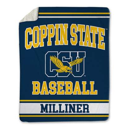 Coppin State - NCAA Baseball : Terrell Milliner - Blanket-0