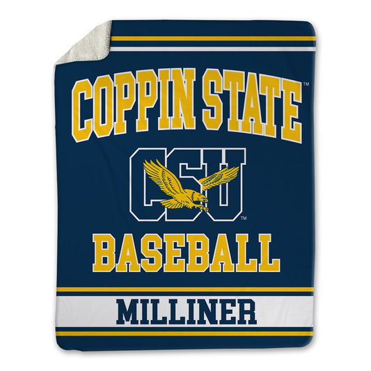 Coppin State - NCAA Baseball : Terrell Milliner - Blanket-0