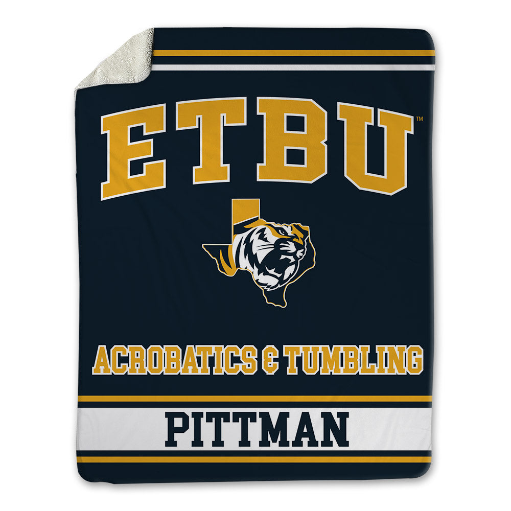 ETBU - NCAA Acrobatics & Tumbling : Kylie Pittman - Blanket-0