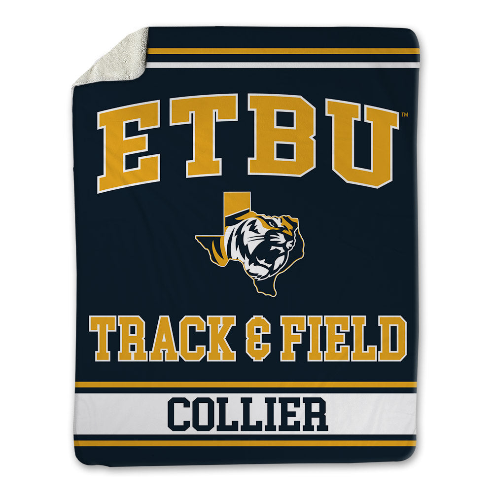 ETBU - NCAA Men's Track & Field : Michael Collier - Blanket-0