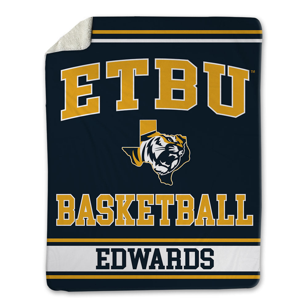 ETBU - NCAA Men's Basketball : Randy Edwards - Blanket-0
