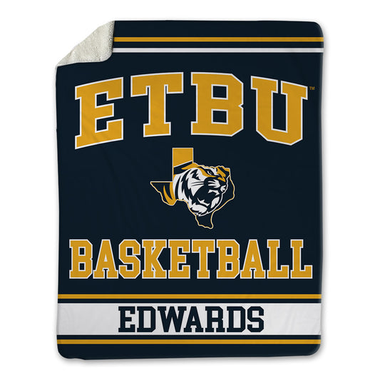 ETBU - NCAA Men's Basketball : Randy Edwards - Blanket-0