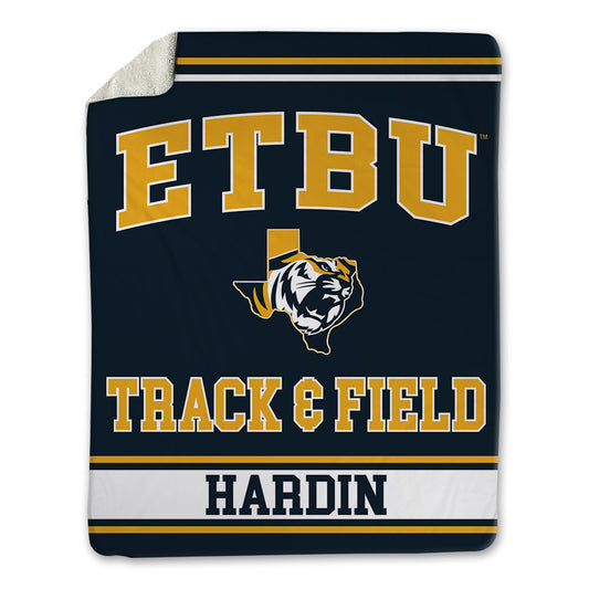 ETBU - NCAA Men's Track & Field : Brenton Hardin - Blanket-0