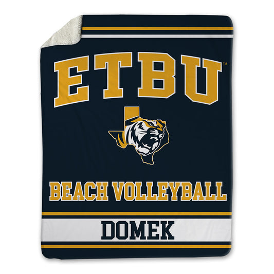 ETBU - NCAA Beach Volleyball : KK Domek - Blanket-0