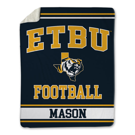 ETBU - NCAA Football : Trayvon Mason - Blanket-0