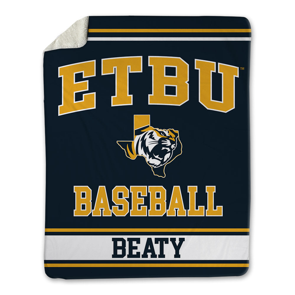ETBU - NCAA Baseball : William Beaty - Blanket-0