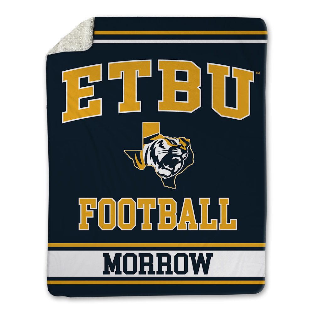 ETBU - NCAA Football : Kylevon Morrow - Blanket-0
