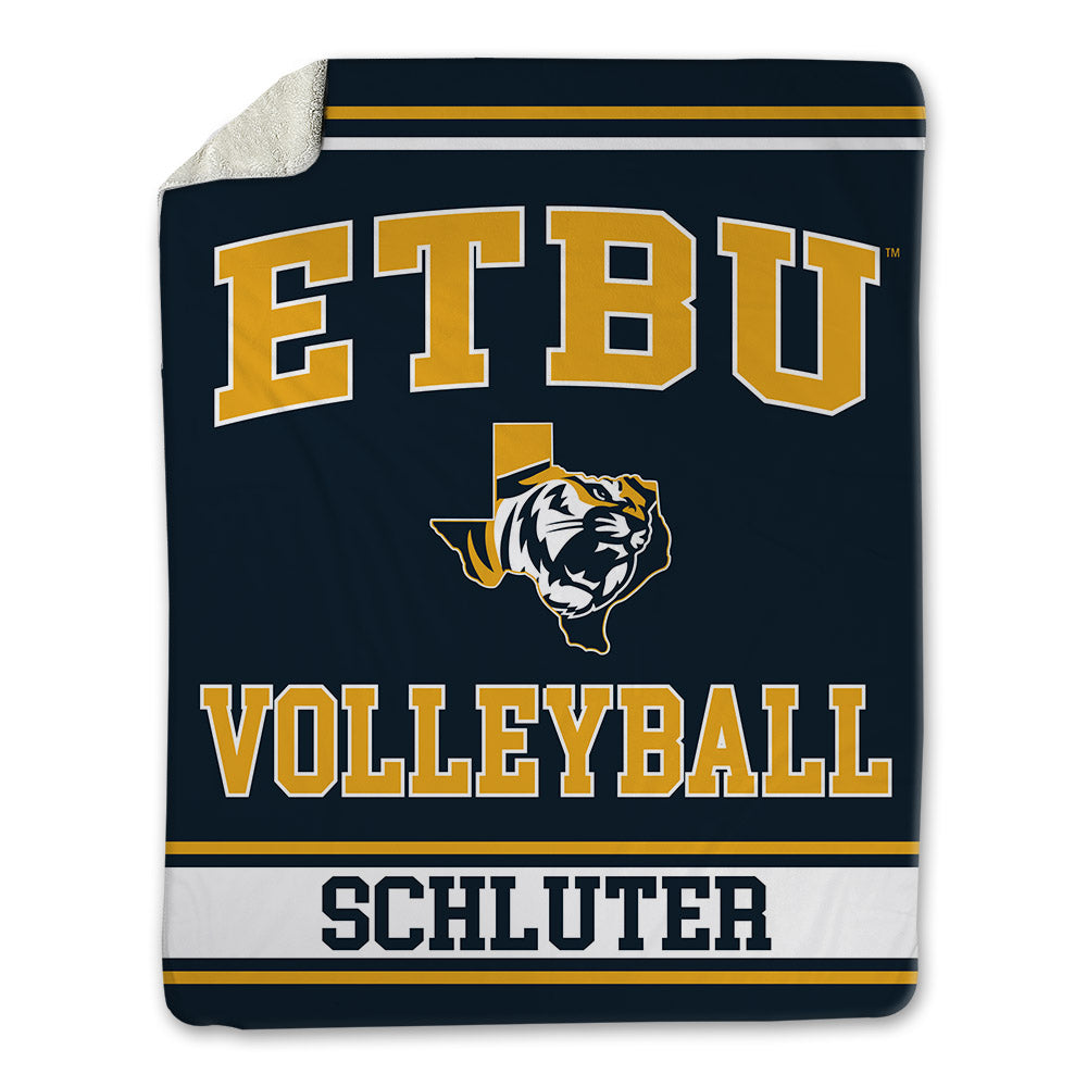 ETBU - NCAA Women's Volleyball : Carleigh Schluter - Blanket-0