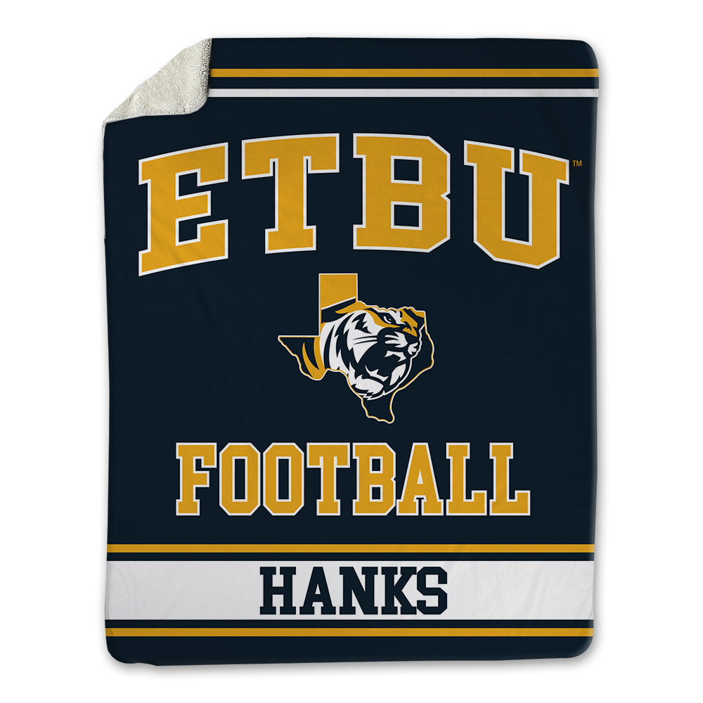 ETBU - NCAA Football : Konnor Hanks - Blanket-0