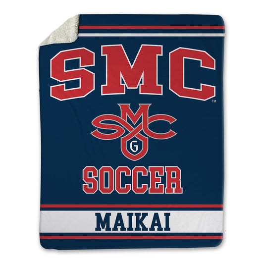 SMC - NCAA Women's Soccer : Zoe Maikai - Blanket-0