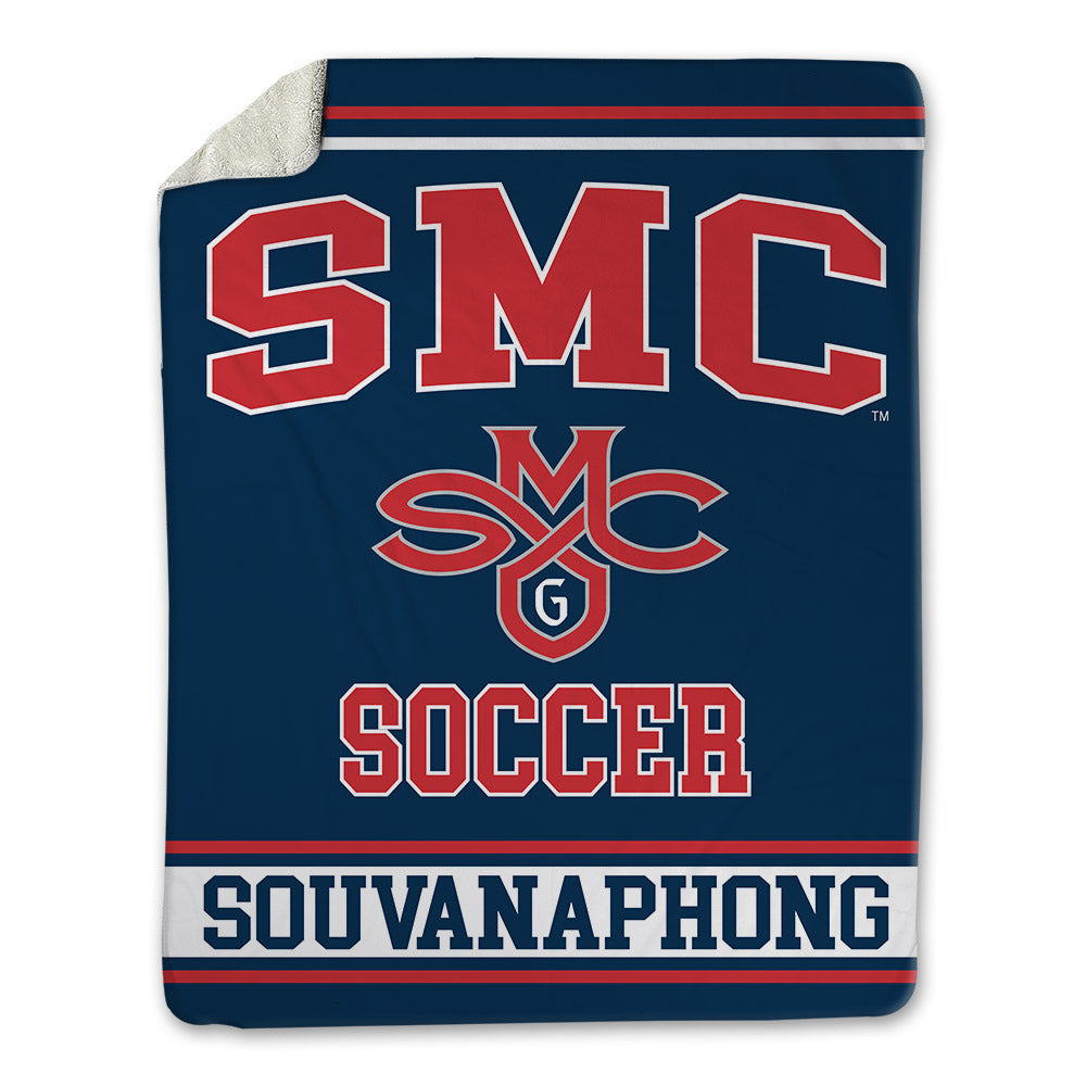 SMC - NCAA Women's Soccer : Soraya Souvanaphong - Blanket-0