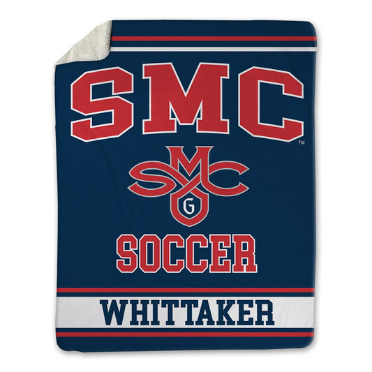 SMC - NCAA Men's Soccer : Jaydon Whittaker - Blanket-0