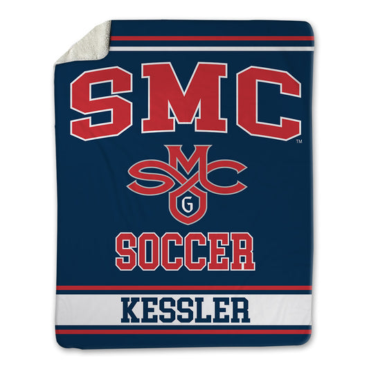 SMC - NCAA Women's Soccer : Taylor Kessler - Blanket-0