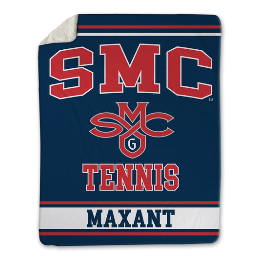 SMC - NCAA Men's Tennis : Bastien Maxant - Blanket-0