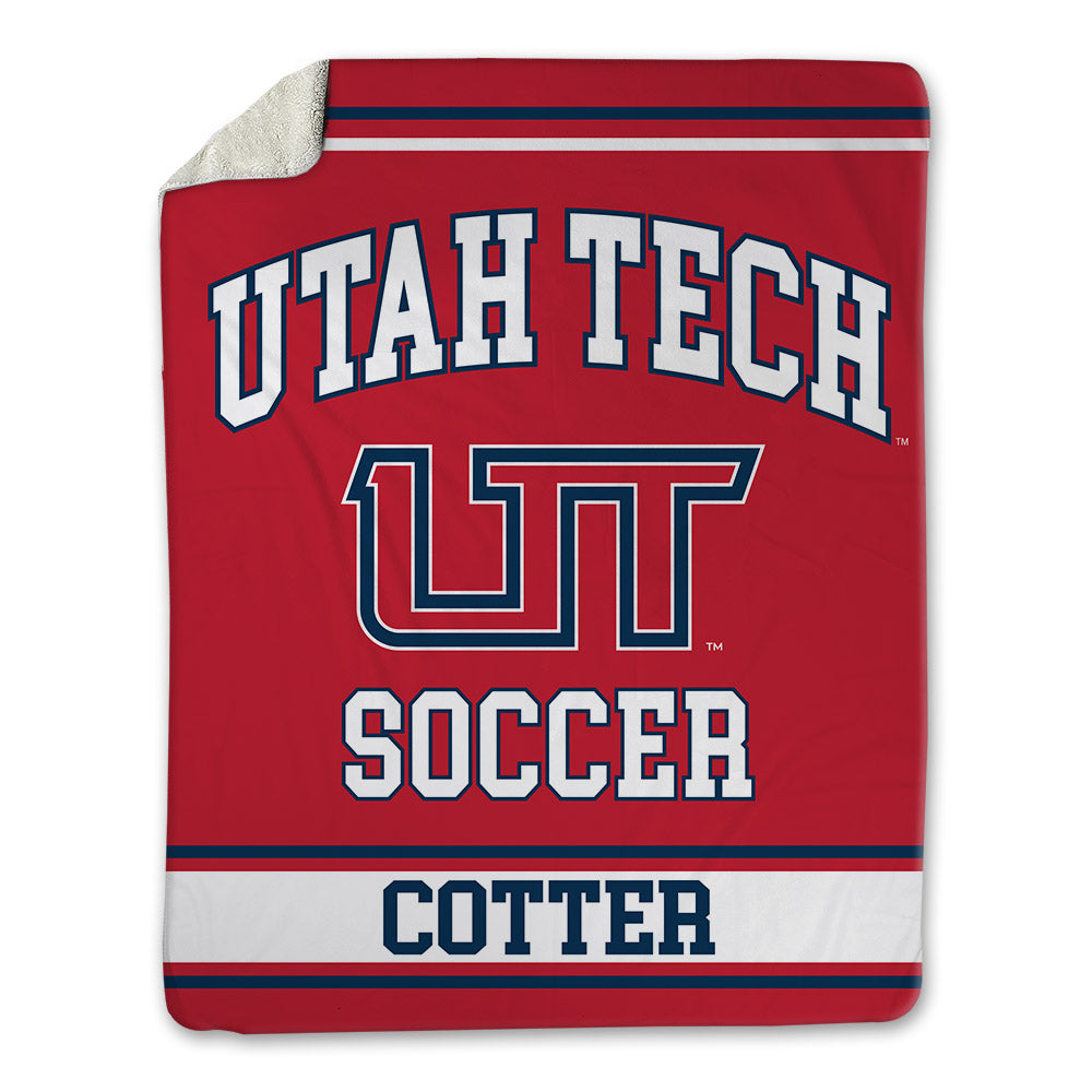 Utah Tech - NCAA Women's Soccer : Ella Cotter - Blanket-0