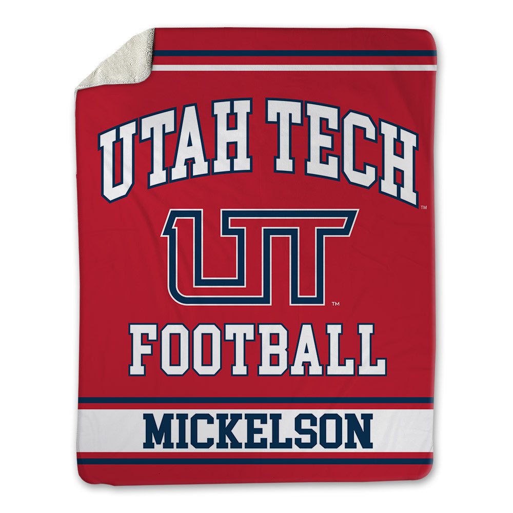 Utah Tech - NCAA Football : Connor Mickelson - Blanket-0
