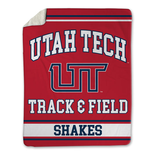 Utah Tech - NCAA Men's Track & Field : Caius Shakes - Blanket-0