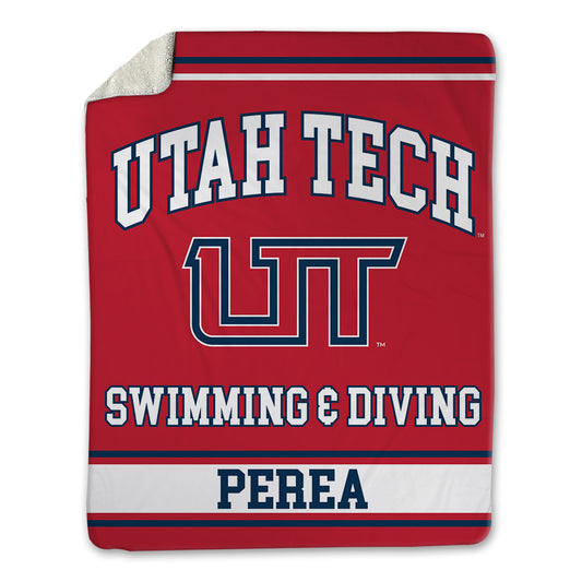 Utah Tech - NCAA Women's Swimming & Diving : Makaela Perea - Blanket-0