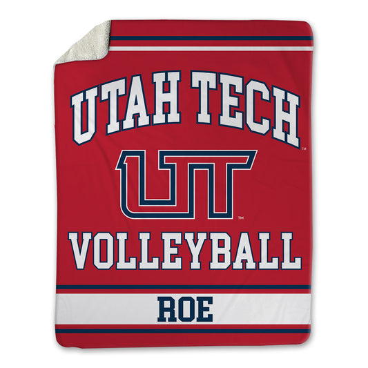 Utah Tech - NCAA Women's Volleyball : Marley Roe - Blanket-0