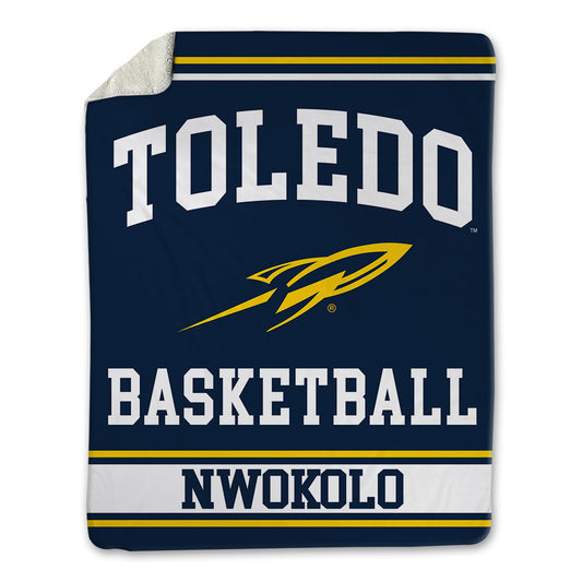 Toledo - NCAA Men's Basketball : Toby Nwokolo - Blanket-0