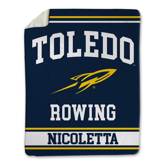 Toledo - NCAA Women's Rowing : Kaity Nicoletta - Blanket-0