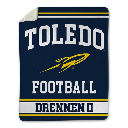 Toledo - NCAA Football : Mike Drennen II - Blanket-0